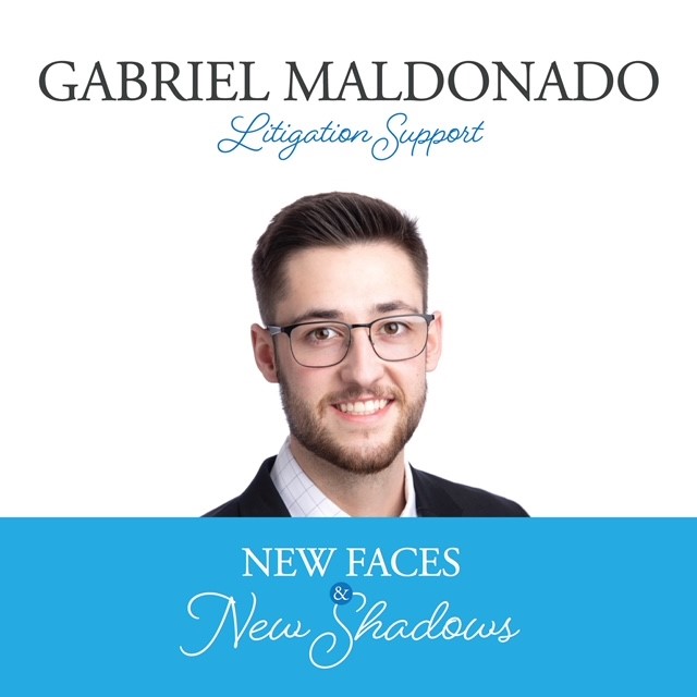 New Faces & New Shadows: Gabriel Maldonado
