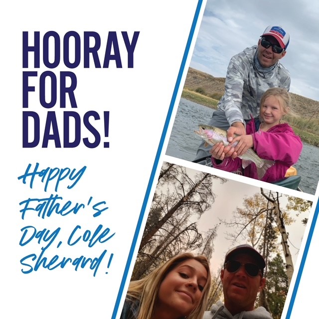 Hooray for Dads! Happy Father's Day, Cole Sherard!
