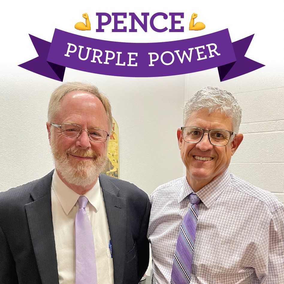 Pence Purple Power