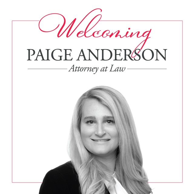 Welcome Paige